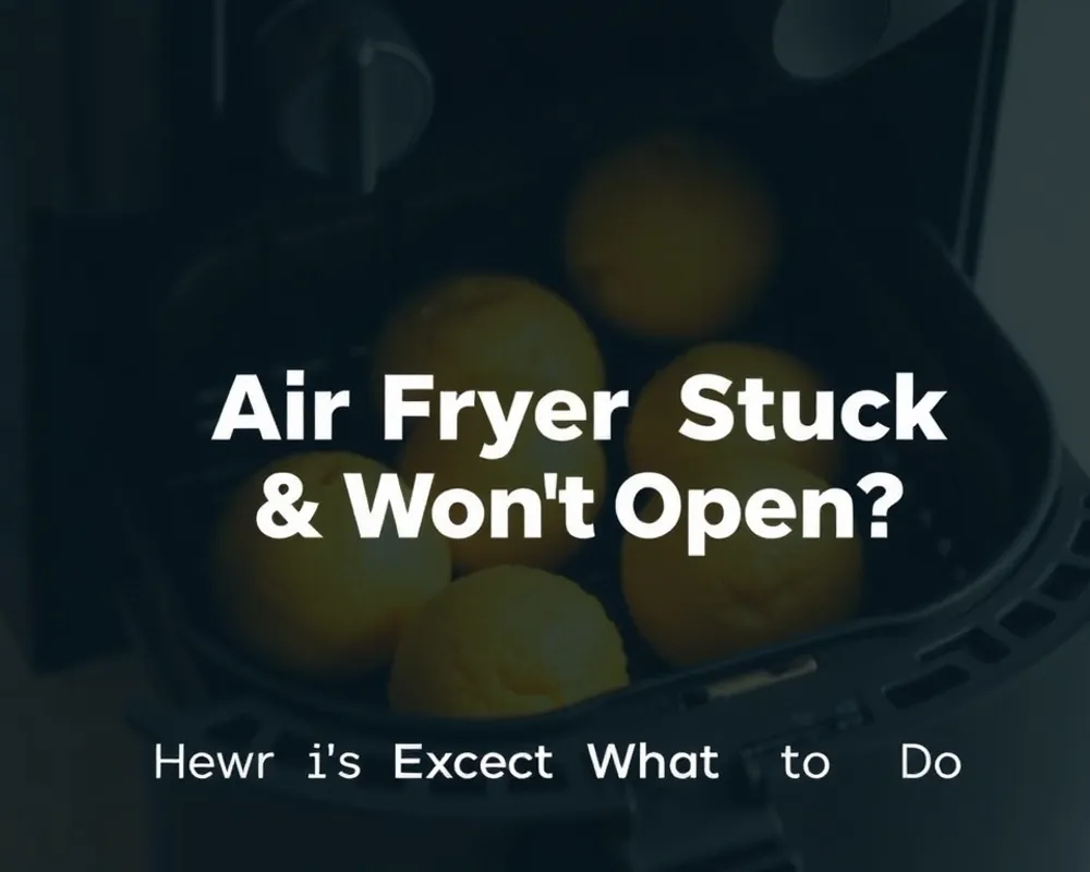 Air Fryer Basket Stuck & Won't Open? Here's Exactly What to Do
