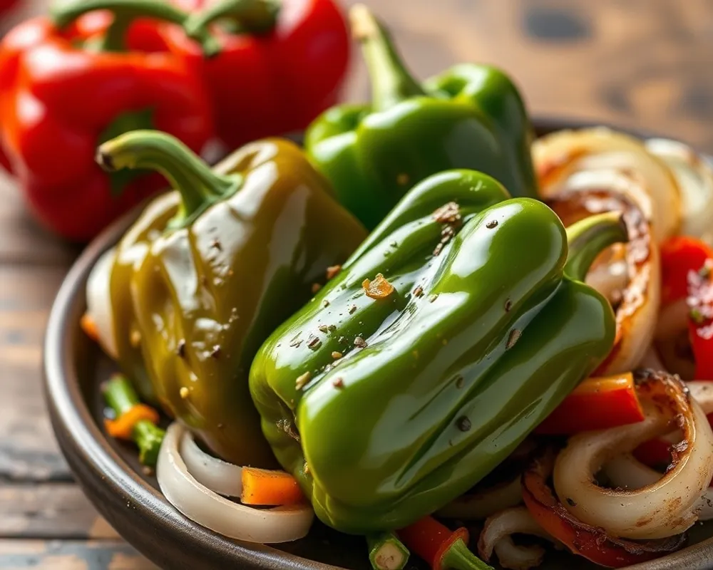 Air Fryer Bell Peppers and Onions Recipe