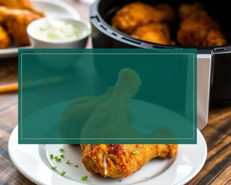 Air Fryer Crispy Chicken Drumsticks Recipe