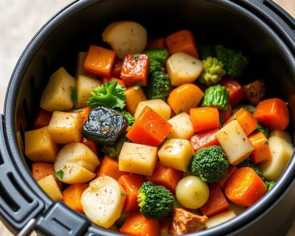 Air Fryer Mixed Vegetables Recipe