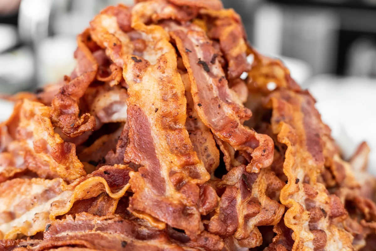 bacon doneness levels crispy chewy