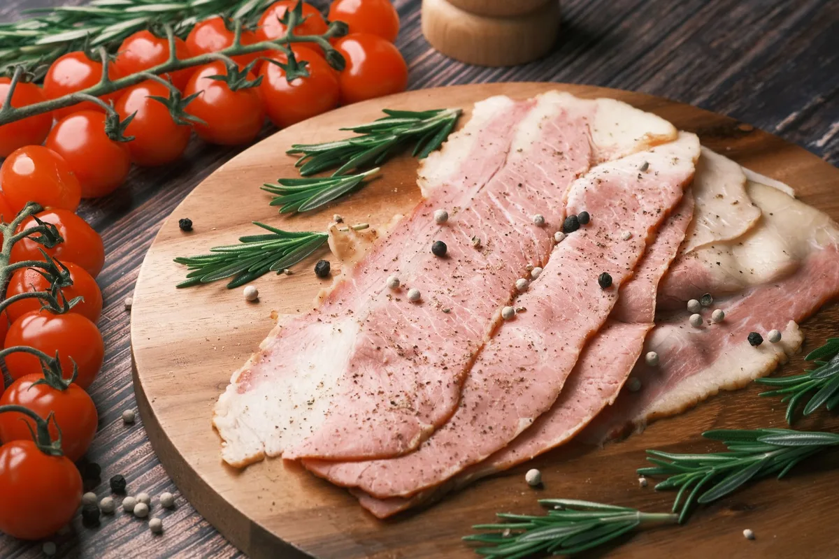 bacon preparation
