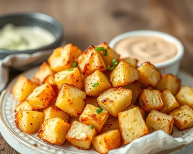 Crispy Air Fryer Diced Potatoes Recipe