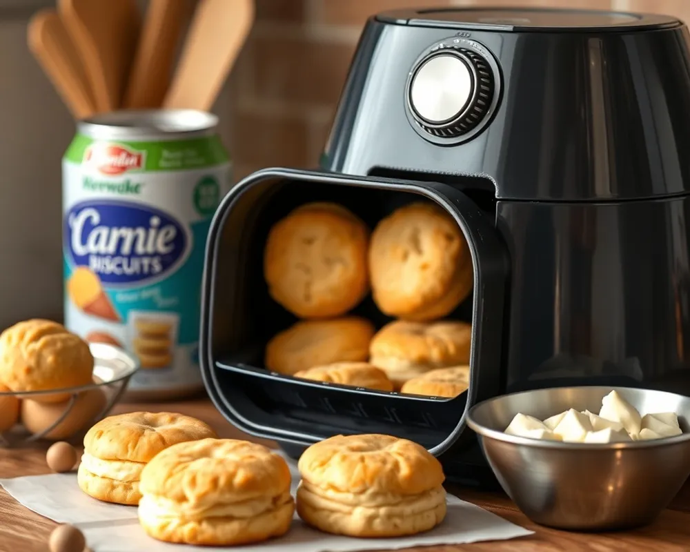 How Air Fryer Cooking Changes Biscuit Dough