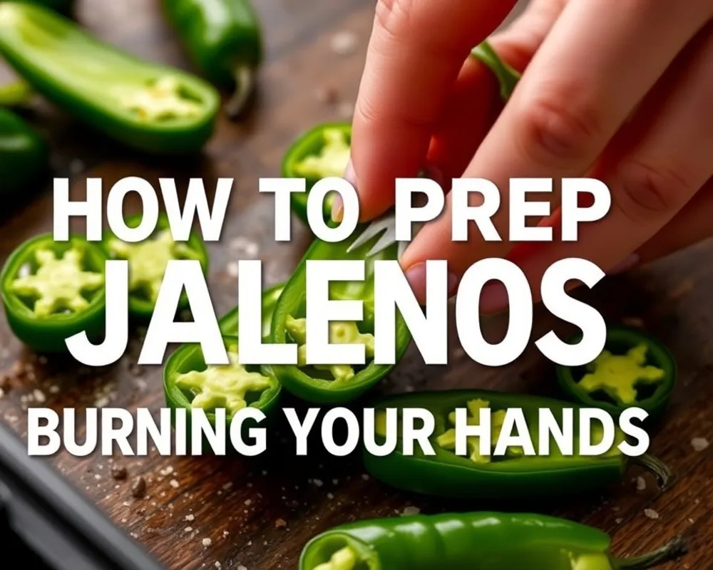 How to Prep Jalapeños Without Burning Your Hands