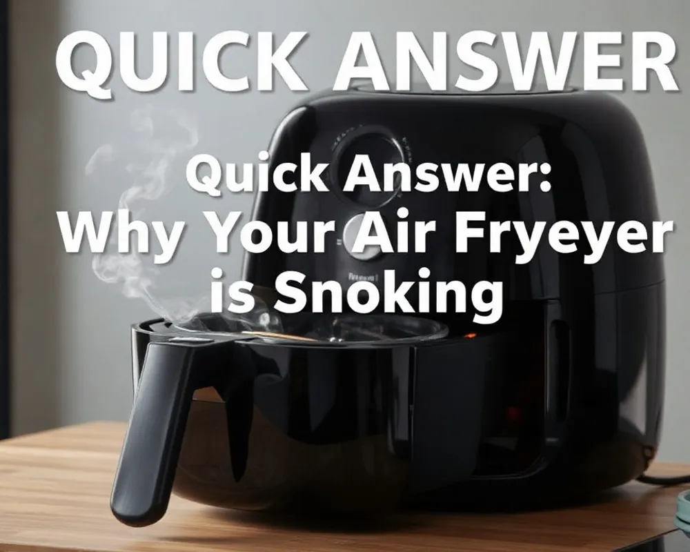 Quick Answer: Why Your Air Fryer Is Smoking