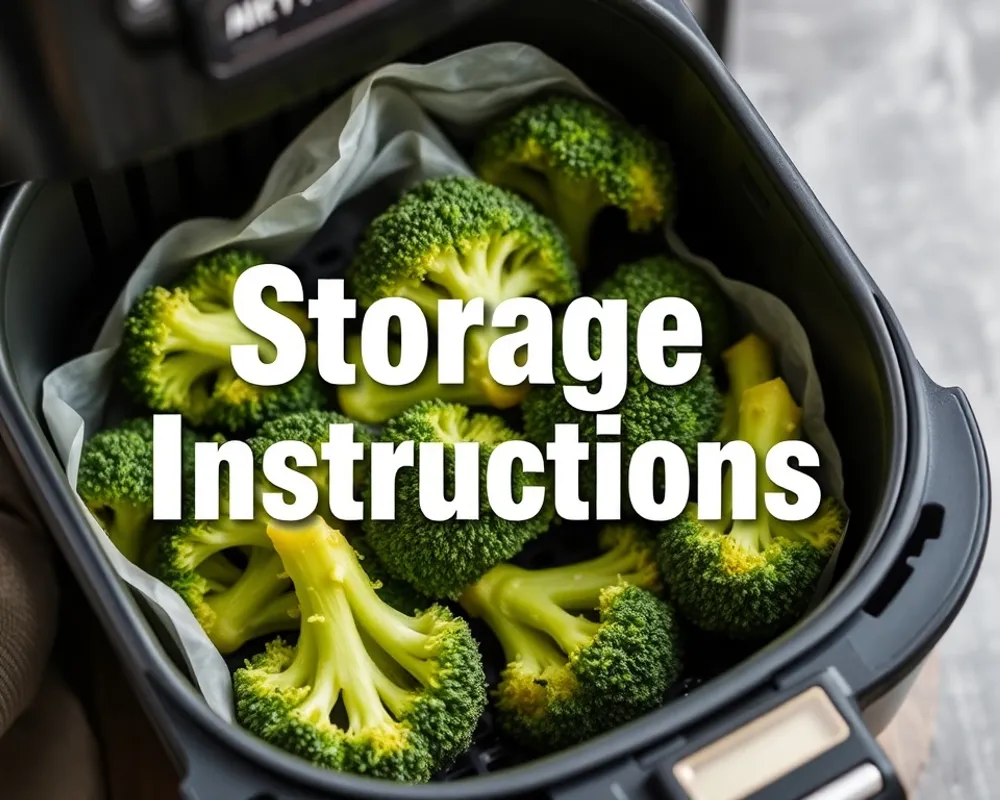 Storage Instructions