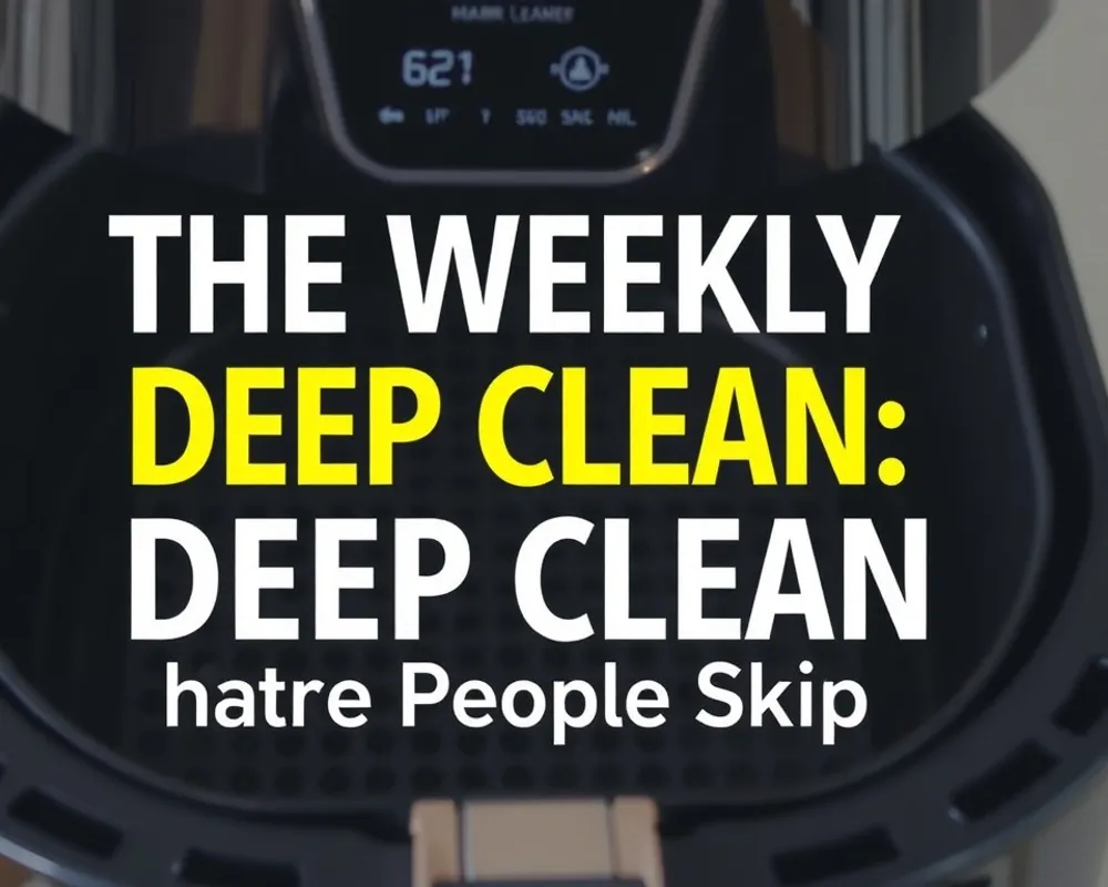 The Weekly Deep Clean: What Most People Skip