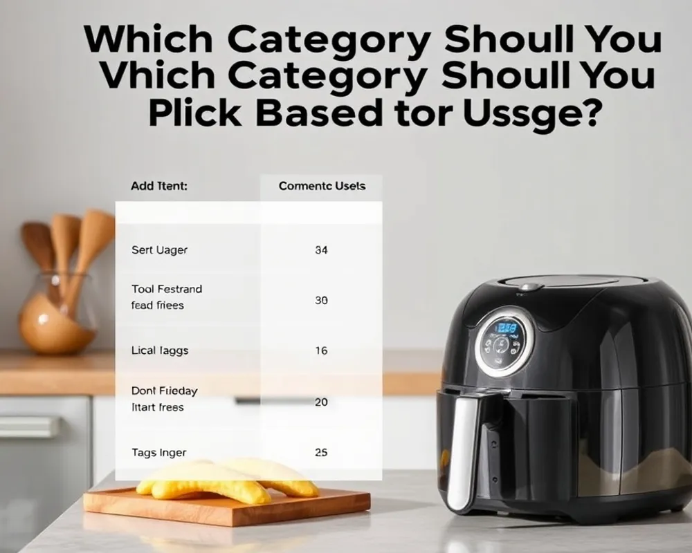 Which Category Should You Pick Based on Usage?