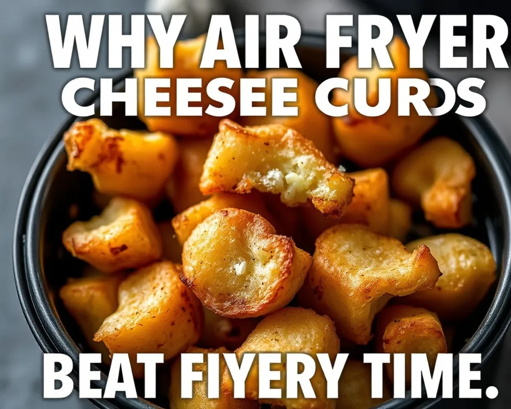 Why Air Fryer Cheese Curds Beat Deep Frying Every Time