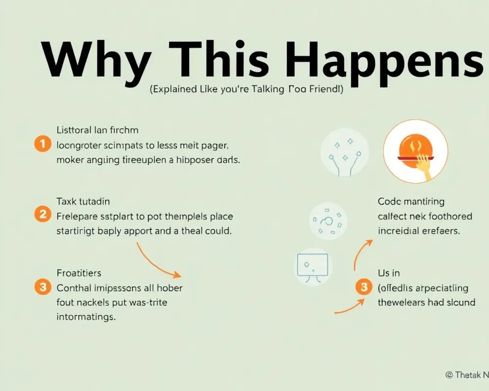 Why This Happens Explained Like You're Talking to a Friend
